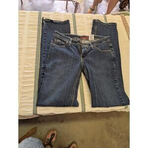 Lynden Cinch Women's Dark Wash Bootcut Jeans Size 26/1 Long